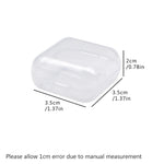 boîtes rangement transparentes poignées modernes petites pièces accessoires boîtes polyvalentes