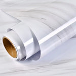 papier peint auto adhésif marbre moderne marron clair beige gris blanc chambre salle bain