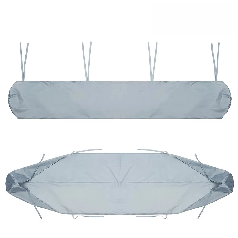 housse protection auvent terrasse gris imperméable résistant intempéries extérieur jardin