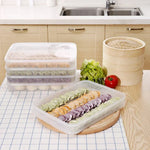 boîtes conservation alimentaire transparentes modernes passe congélateur plastique pratique rangement cuisine