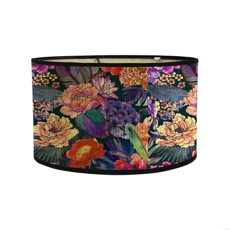 abat jour multicolore fleurs géométrique classique instructions assemblage opaques vintage Jaune Vert Bleu Noir
