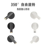 lampes murales modernes orientables led noir blanc chambre salon