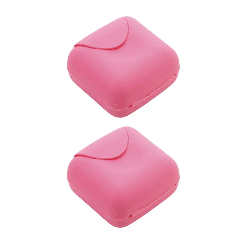 boîte savon portable plastique mat voyage salle bain maison petit