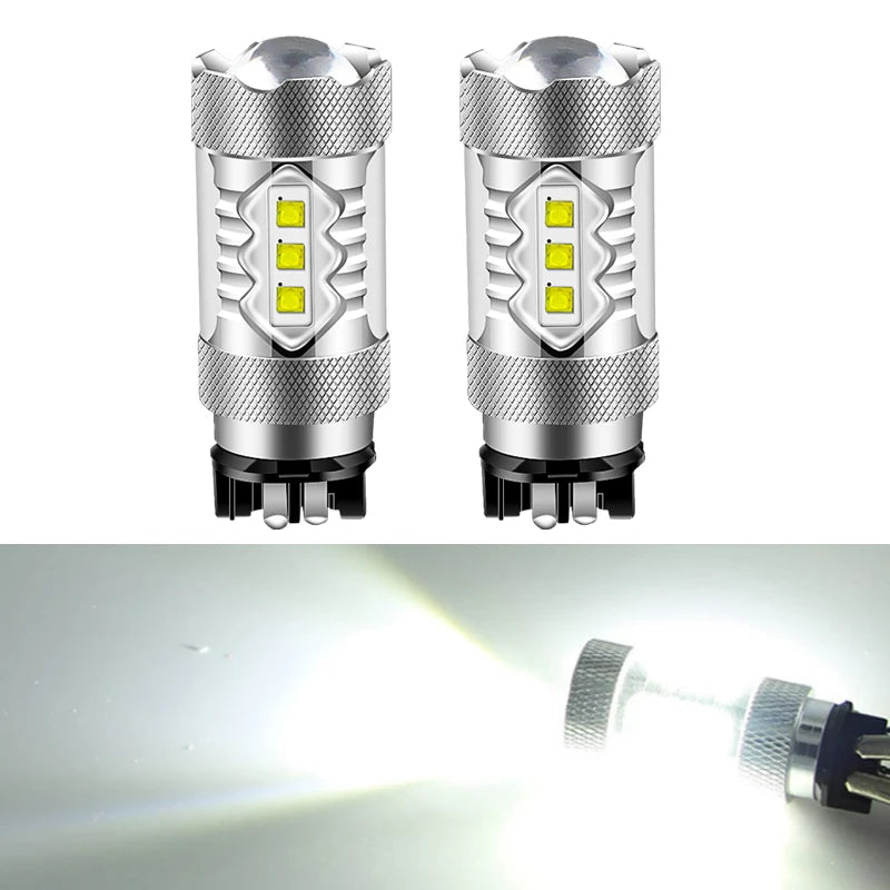 ampoules led jaune argentées 16 leds 2400 lumens 9w modernes adhésives audi vw ford