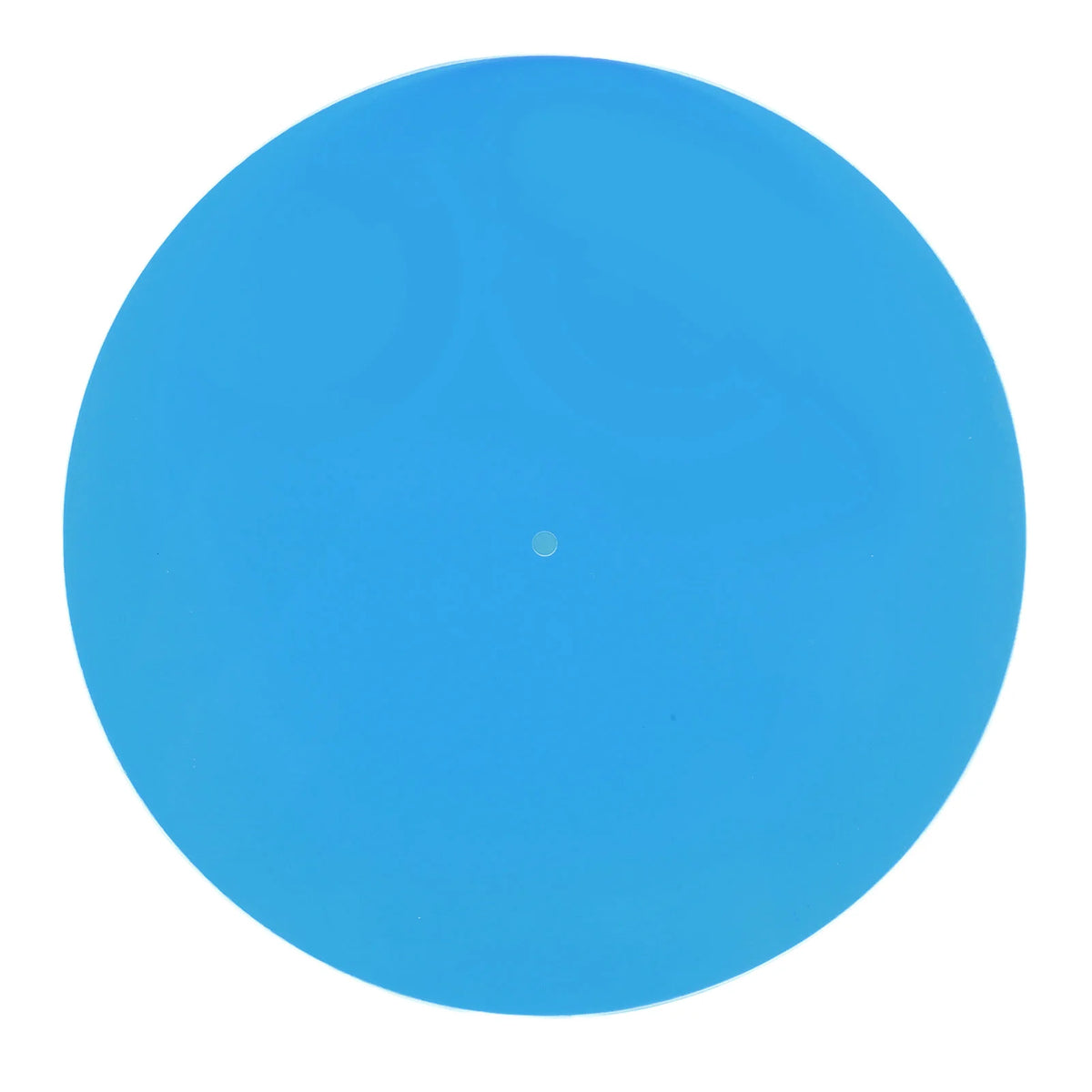 tapis plateau vinyle transparent jaune vert slipmat moderne 300mm diamètre 3mm épaissez