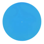 tapis plateau vinyle transparent jaune vert slipmat moderne 300mm diamètre 3mm épaissez