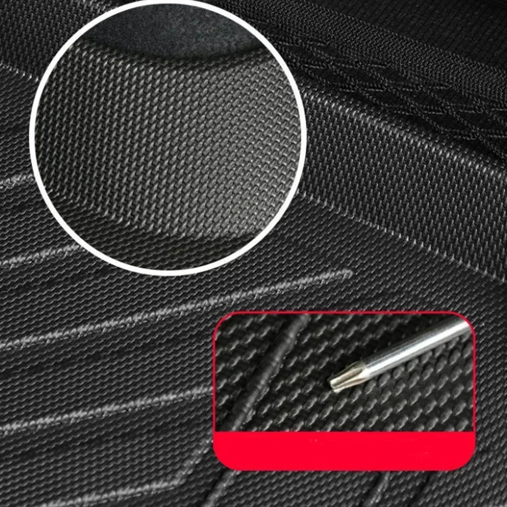 tapis sol noir rayures texture carbone moderne résistant bmw série 2010 2016