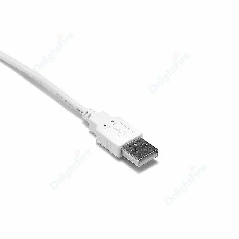 câble usb extension 24v 1m 1m5 2m blanc interrupteur led strip moderne bricolage