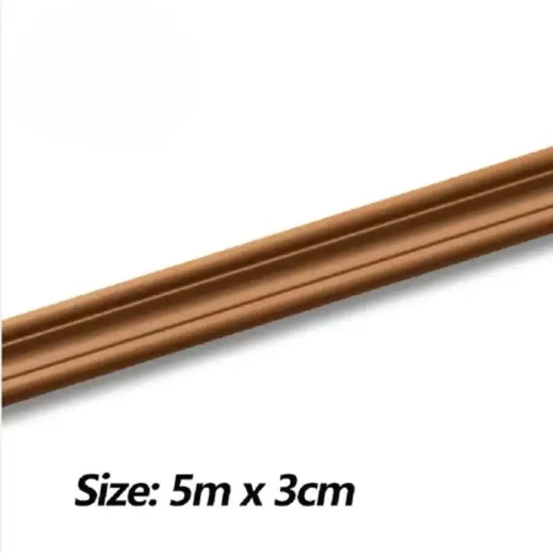 moulures décoratives murales adhésives 5m blanc marron rose profilées relief modernes