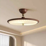 lampe moderne vintage texture bois dentelle marron blanc rouge