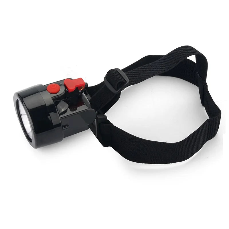 lampe torche noire rechargeable moderne bande velcro manuel utilisation chargeur