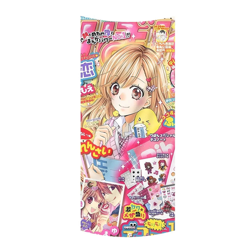 décoration murale manga shoujo rose blanche anime personnages desserts illustrations posters autocollants
