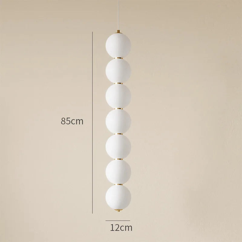 suspension moderne rondes opaques blanc salon chambre led 2000 82000lm