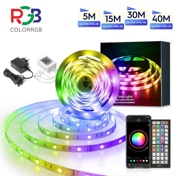 Ruban LED RGB 24V 10 mètres pour chambre