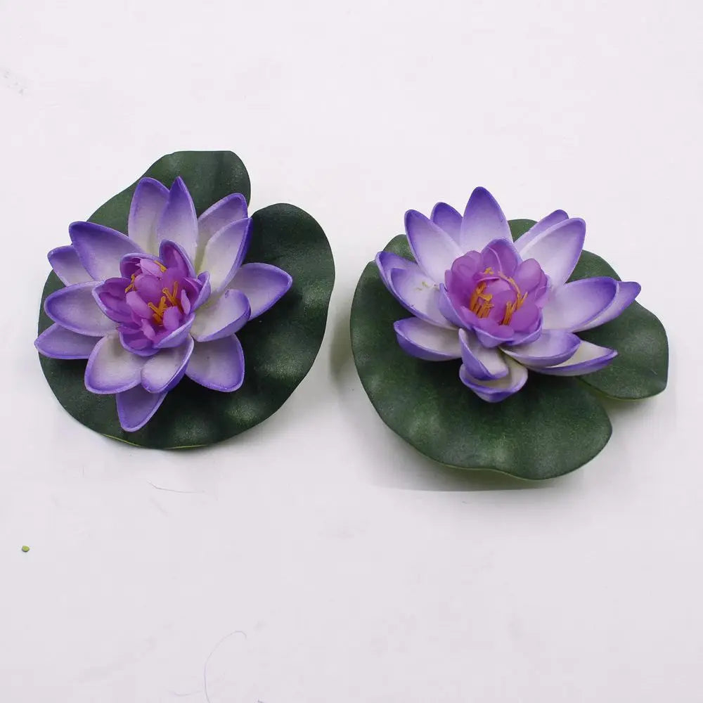 fleur artificielle flottante verte jaune rose blanche moderne mariage décoration intérieure ornement maison