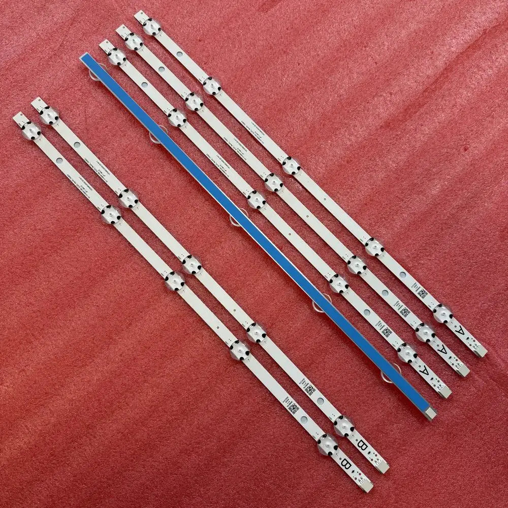 bandes led blanc modernes 2a 1bleue 400mm aluminium fixations autres