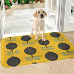Tapis d'entrée design poêle à frire