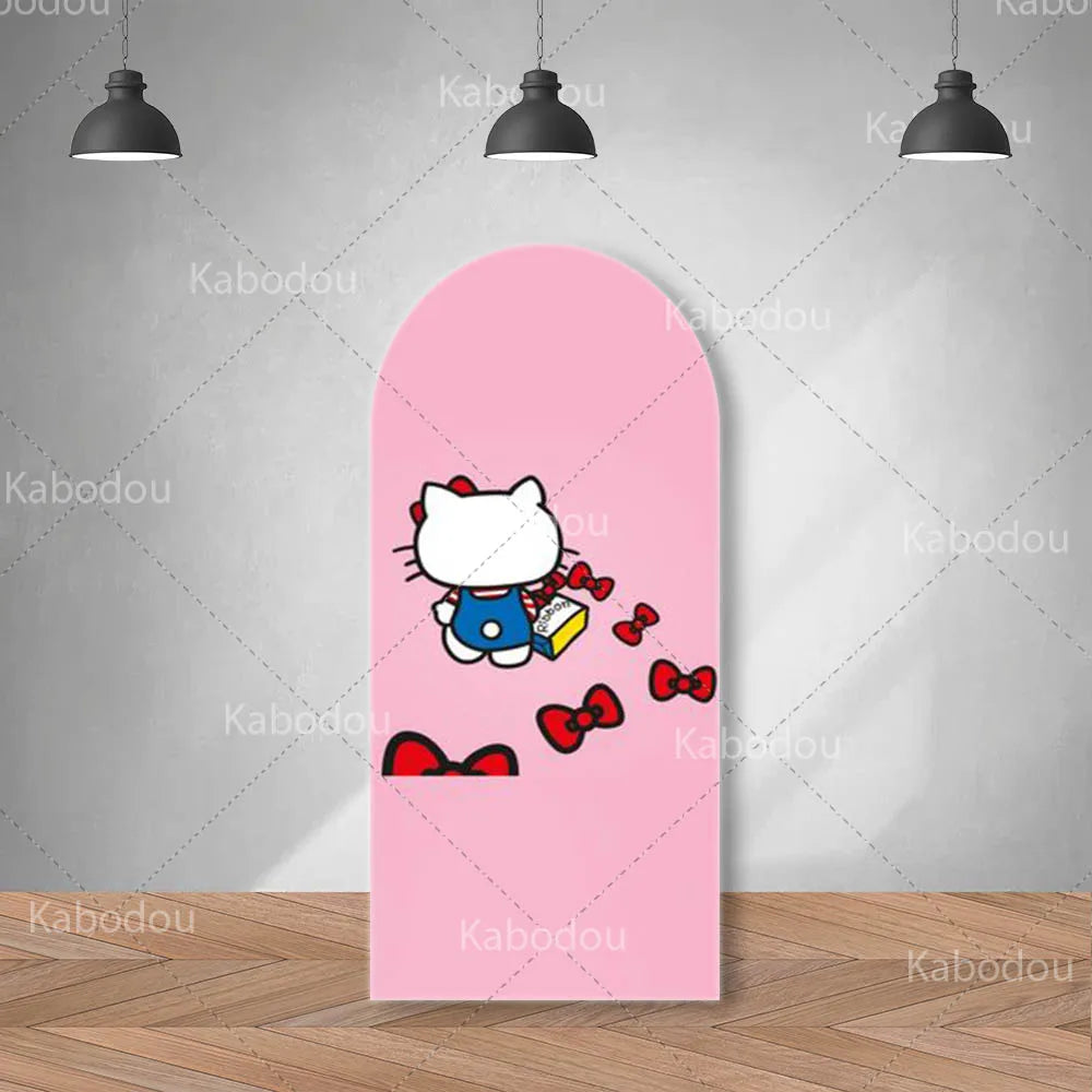 Décoration Hello Kitty couleur brune