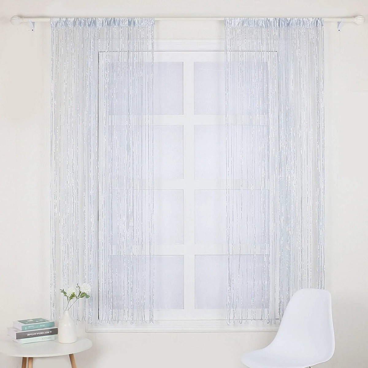 rideau porte moderne noir blanc bleu marron doré vert rose bleu marine gris opaques