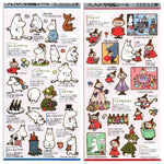 stickers moomin personnages floral animaux portable étudiant téléphone portable ordinateur portable