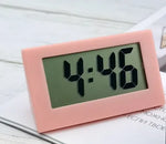 horloge électronique moderne température humidité alarme batterie 12 24h noir blanc rose
