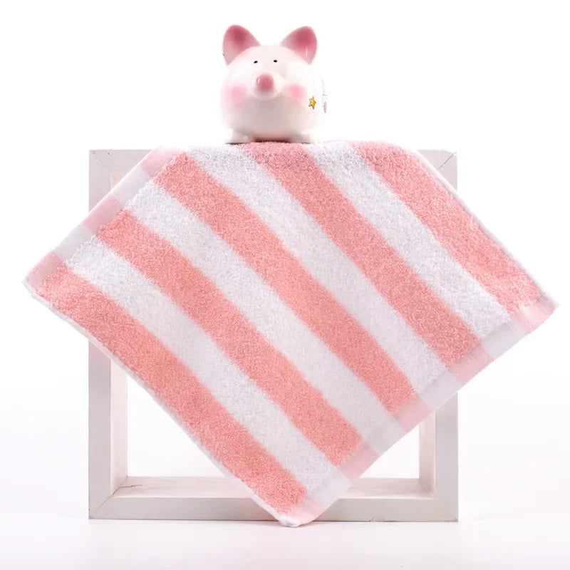 serviettes coton rayées absorption rapide séchage instantané clips modernes enfants toilette