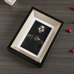 cadre photo rectangle résine noir or moderne 20x25cm 25x30cm 10x15cm 12x17cm 15x20cm 21x29cm