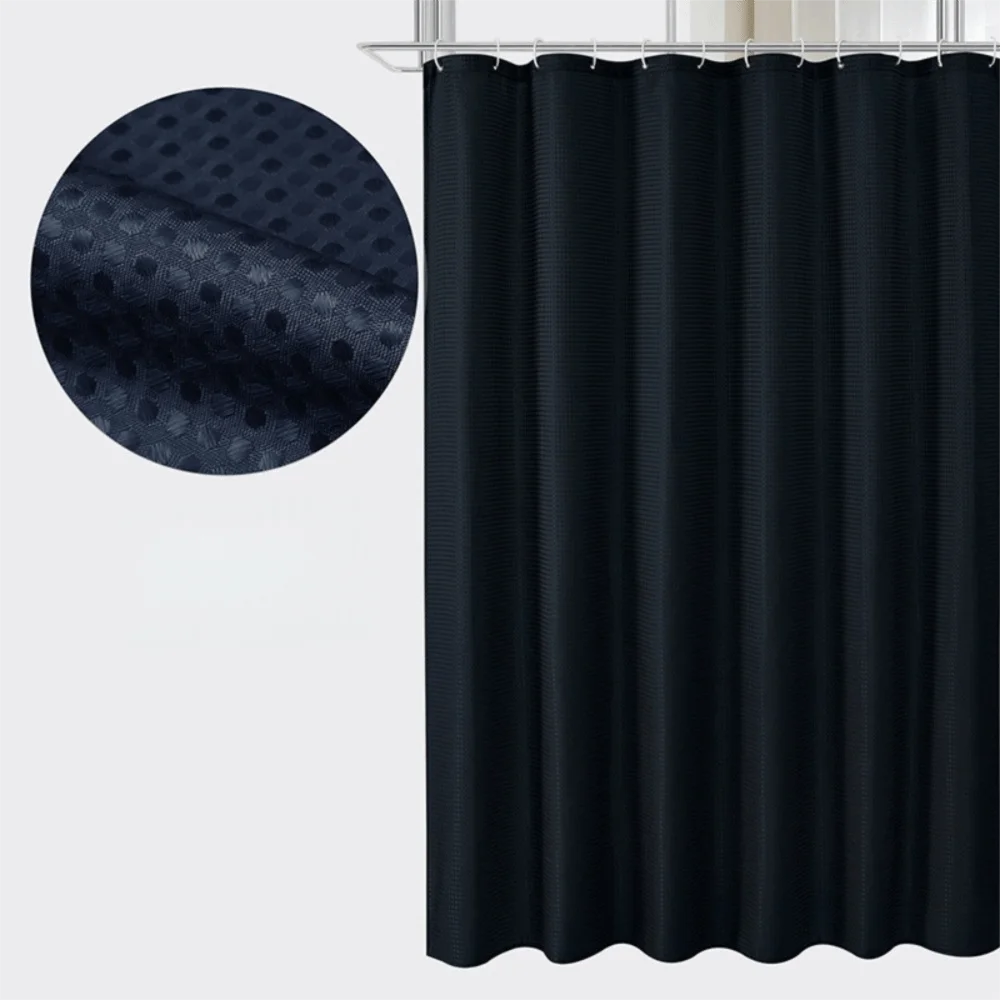 rideau douche moderne vert olive noir marron foncé bleu marine blanc beige gris texture
