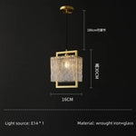 suspension lumineuse moderne élégante or noir transparent verre strié chambre salon restaurant