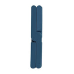 support verre moderne bleu vert rose plat opacité minimaliste