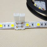 connecteur câble ruban led 8mm 10mm broches blanc rouge noir adhésif