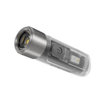 lampe torche rechargeable led uv intense extérieure 300 lumens moderne compact noire verte bleue
