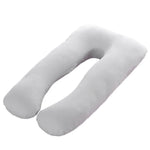 coussin maternité rose uni confortable blanc marron 70x130cm respectueux environnement