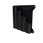 organisateur mural câbles zip ties rangement outils noir industriel minimaliste