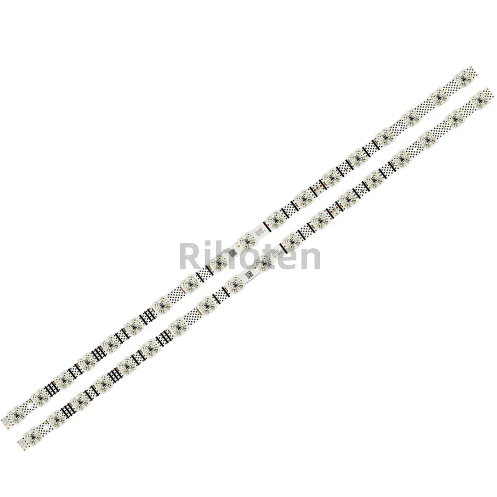 éclairage industriel ruban led 65cm 25w flux lumineux moins60v5 alu noir blanc points