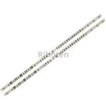 éclairage industriel ruban led 65cm 25w flux lumineux moins60v5 alu noir blanc points