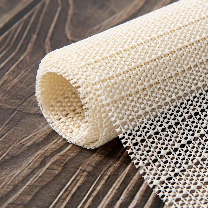 tissu moderne antidérapant blanc maille fine respectueux environnement facile nettoyer salon chambre salle bains
