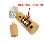 lumières led bouteilles multicolore fil cuivre transparents blanc chaud fête noël
