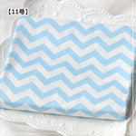 tissu coton bleu clair imprimé points rayures triangles zigzag moderne décontracté biodegradable 160cm
