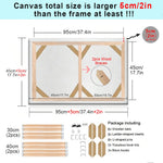 cadre toile bois classique moderne tension 20x25 25x25 30x30 40x60 50x50 cm