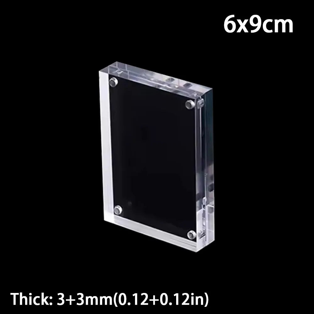 cadre photo moderne transparent 10x15cm 15x21cm 5x8cm 6x9cm 7x10cm 7x12cm 9x13cm