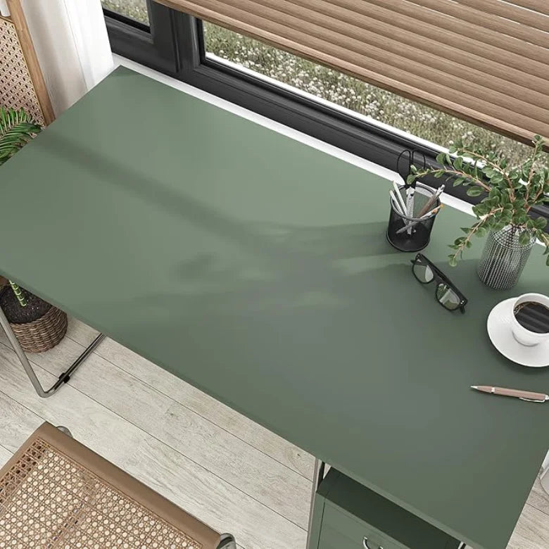 papier peint autocollant vert olive moderne sans résidu imperméable antimoisissures respectueux environnement chambre salon