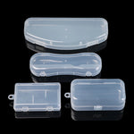 boîtes rangement pilules transparentes compartiments barres verticales horizontales modernes pratiques