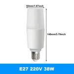 ampoule led e27 38w blanc chaud moderne économique 3000k 360° 30000h