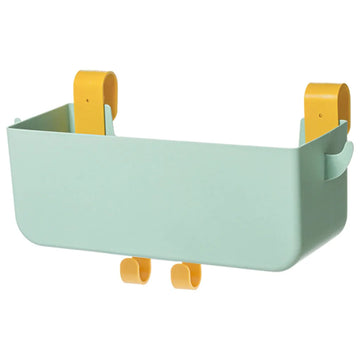 organisateur lit rangement suspendu blanc moderne hooks clochette menthe rose