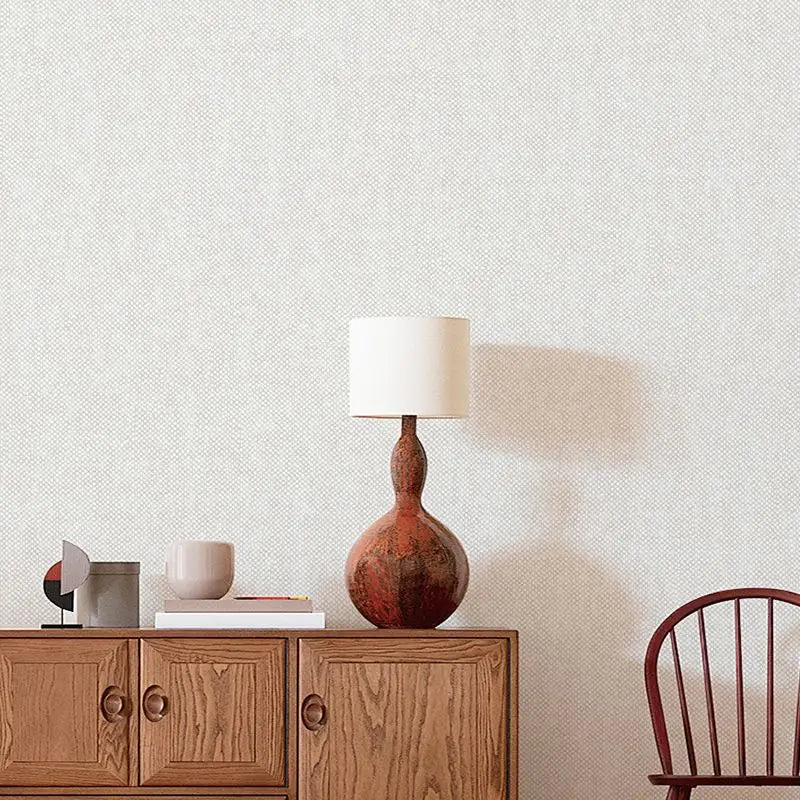 papier peint moderne minimaliste uni beige gris résistant humidité cuisine chambre salon