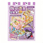 livre modélisation 3d illustrations scènes personnages mignons rose violet opaques