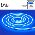 ruban led flexible 5m rouge vert bleu blanc orange rose violet adhésif moderne lisse