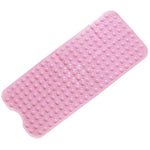 tapis bain antidérapant bleu vert rose blanc gris texturé opalescent moderne minimaliste