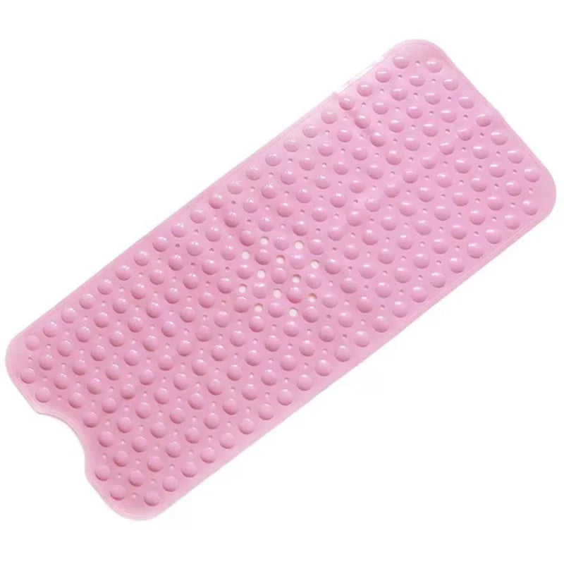 tapis bain antidérapant bleu vert rose blanc gris texturé opalescent moderne minimaliste